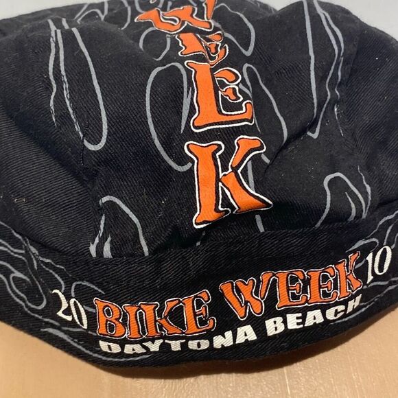 Harley-Davidson Men's 69th Anniversary Bike Week 10 Daytona Beach Skull Cap Hat - Picture 6 of 10